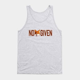 Funny - No Fox Given Tank Top